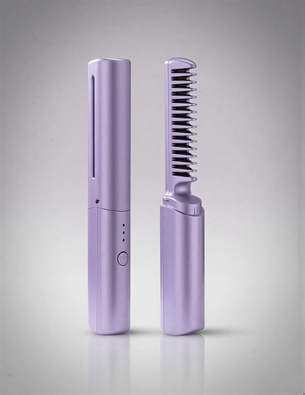Meneflix Frizz-Free  Mini — Cordless Rechargeable Hair Straightener & Hot Comb