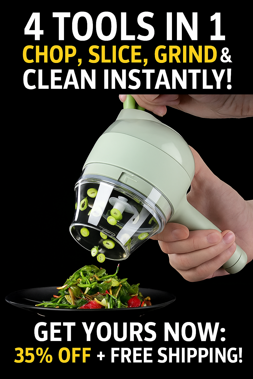 ChopWave™ 4-in-1 Vegetable Cutter Pro