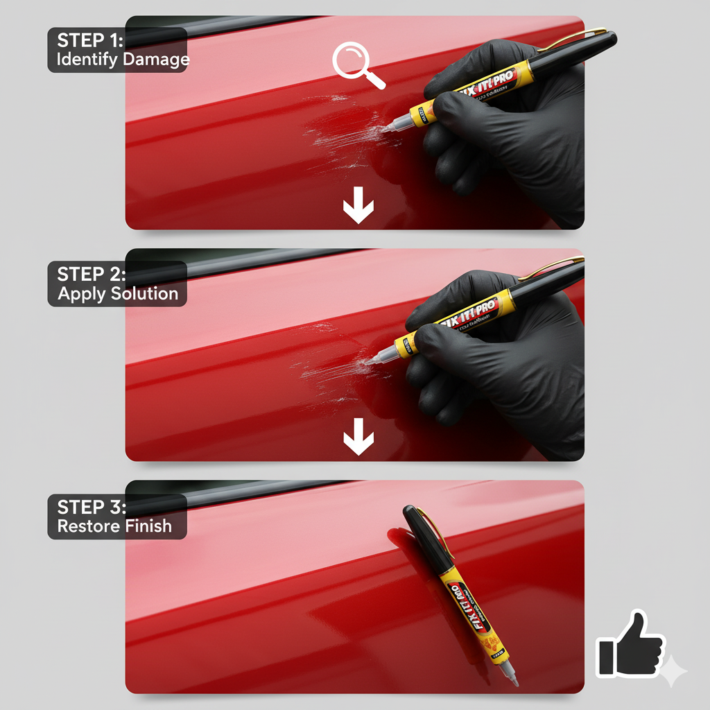 Magic Car Scratch Remover Pen ( BUY 1 Get 1 FREE )