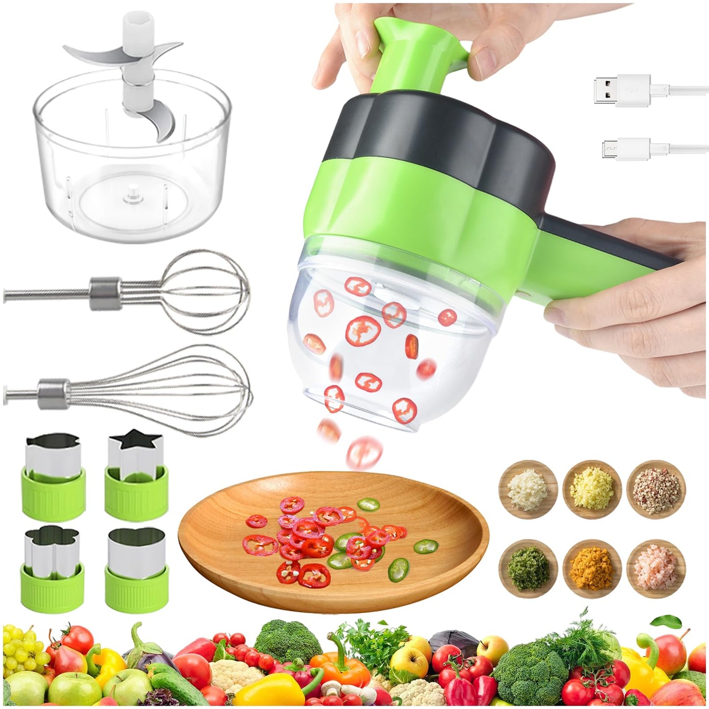 ChopWave™ 4-in-1 Vegetable Cutter Pro